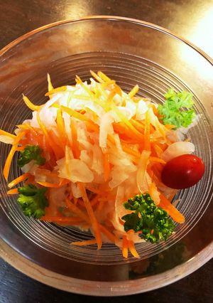 にんじん＆タマネギ・甘酢サラダ♪-レシピのメイン写真