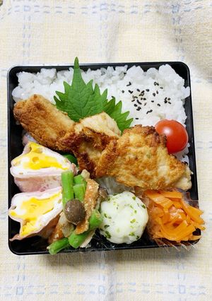 11/24ﾖｯﾁｬﾝ☆唐揚げ弁当-レシピのメイン写真