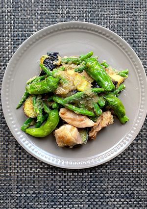 夏野菜のみぞれ煮-レシピのメイン写真