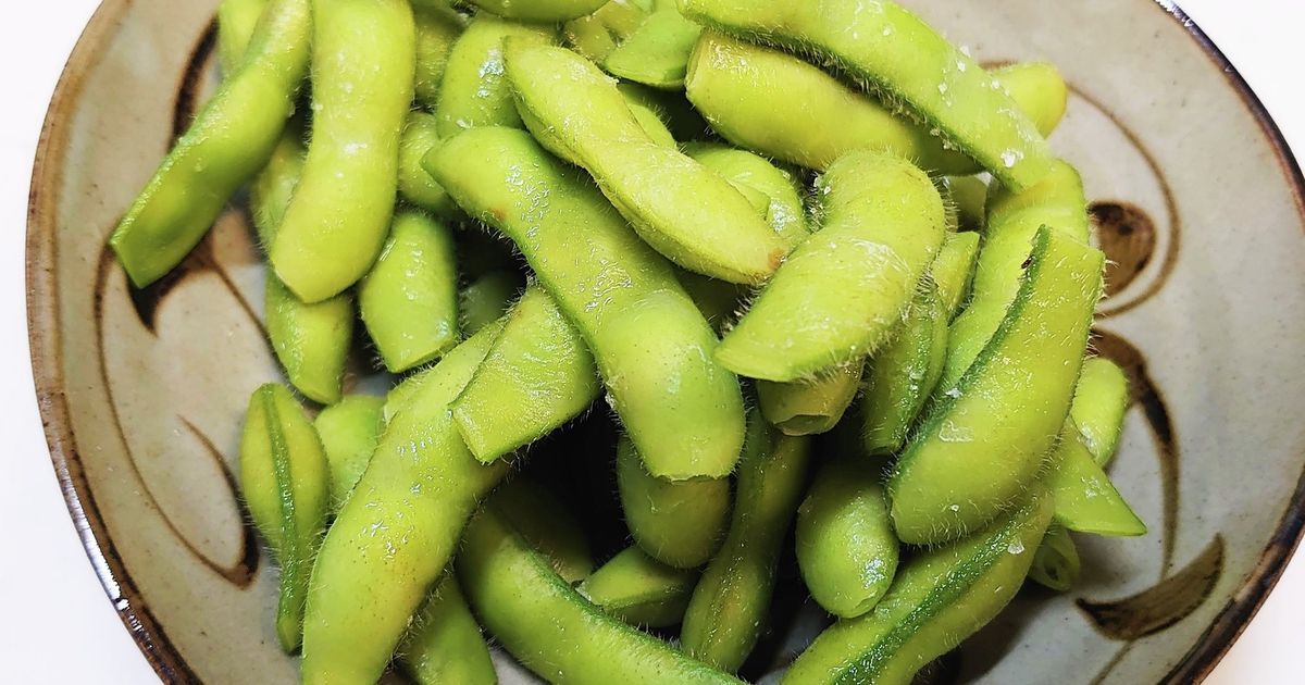 シンプルな枝豆の塩茹で by ズボラなよしこ 【クックパッド】 簡単