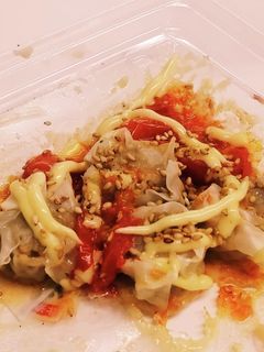 “焼売なんちゃって海老マヨ胡麻トマト味”-レシピのメイン写真