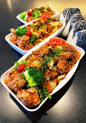 高校生弁当2023 6月23焼きそば弁当-レシピのメイン写真