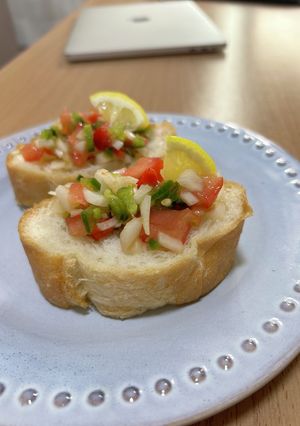 バケット　サルサ　簡単　朝ごはん-レシピのメイン写真