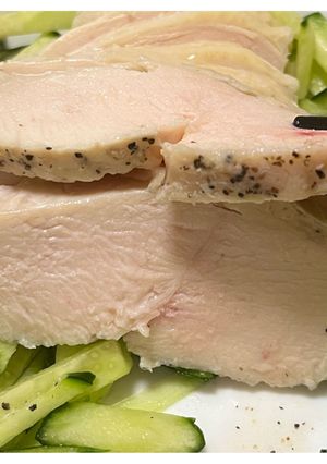 しっとり柔らかサラダチキン　-レシピのメイン写真