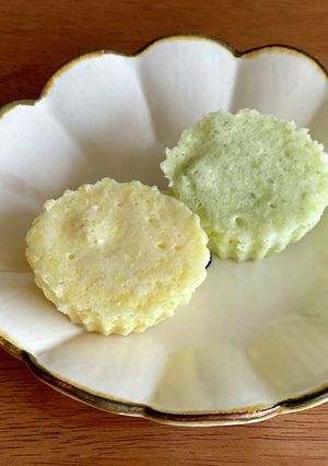 離乳食　レンジで蒸しパン（少量）-レシピのメイン写真
