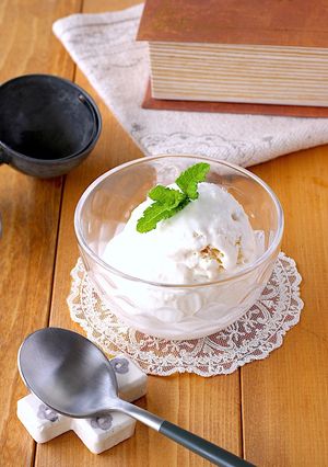 驚きのなめらか食感♪お豆腐アイスクリーム-レシピのメイン写真