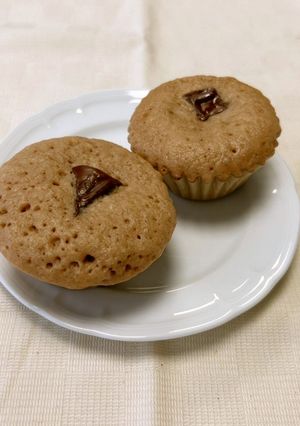 バナナチョコ蒸しパン-レシピのメイン写真