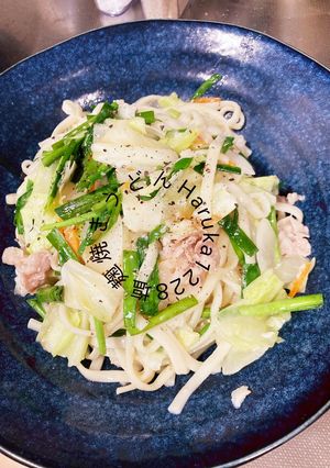 塩麹焼きうどん-レシピのメイン写真
