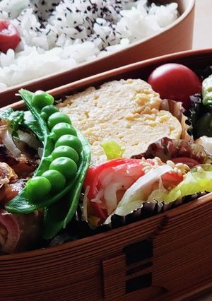レンジ30秒★レタスナムル★お弁当 -レシピのメイン写真