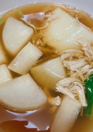 下痢や胃腸炎でも食べられるお餅レシピ①-レシピのメイン写真