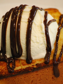 はちみつトースト♥チョコ&アイス添え~-レシピのメイン写真