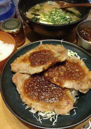 トンカツ肉で生姜焼き-レシピのメイン写真