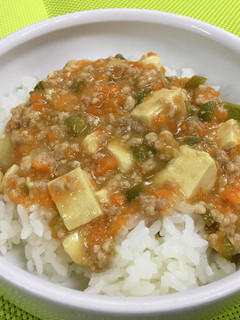 【保育園給食】麻婆豆腐丼-レシピのメイン写真
