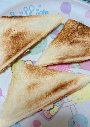 下痢の時のお弁当にはホットサンド！-レシピのメイン写真