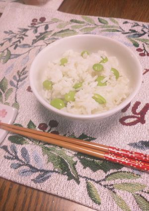 パパっと！余りごはんで！枝豆ごはん-レシピのメイン写真