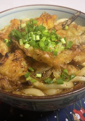 天ぷらカレーうどん-レシピのメイン写真
