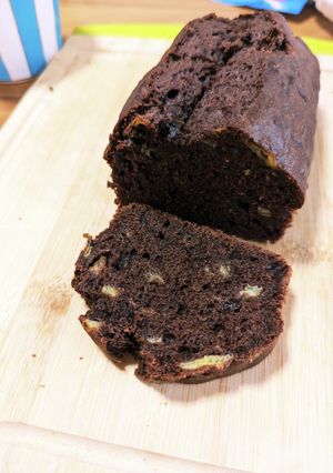 バナナココアケーキ-レシピのメイン写真