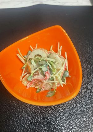 かいわれ大根サラダ-レシピのメイン写真