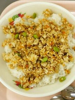 鶏そぼろごはん-レシピのメイン写真