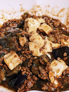 お肉たっぷり♪辛くない【麻婆茄子豆腐】-レシピのメイン写真