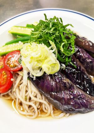 夏のサッパリぶっかけ蕎麦。-レシピのメイン写真