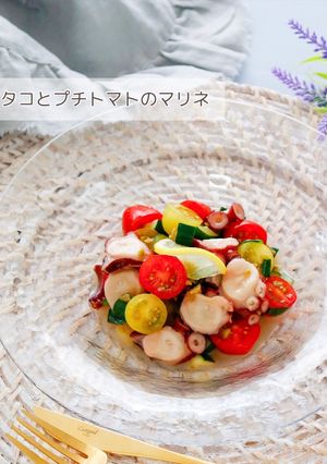 タコとプチトマトのマリネ-レシピのメイン写真