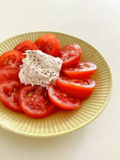 トマトのツナクリームチーズサラダ-レシピのメイン写真