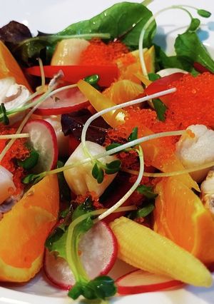 新鮮野菜で色とりどりの爽やかサラダ-レシピのメイン写真