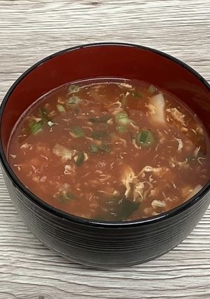 トマトきのこ玉子スープ-レシピのメイン写真