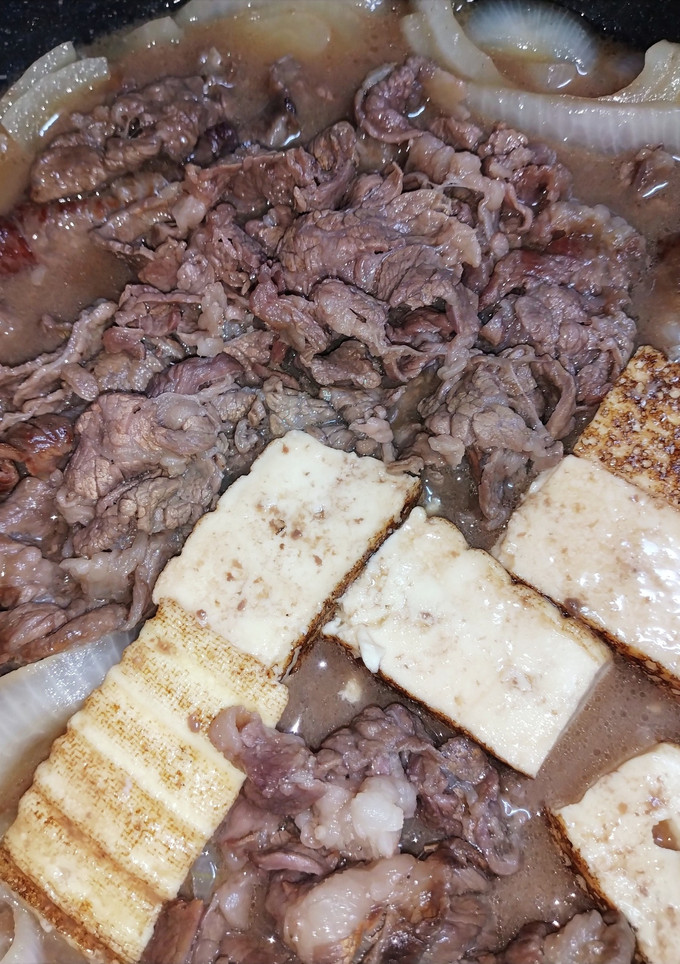 斬新！すき焼き風の煮物-レシピのメイン写真