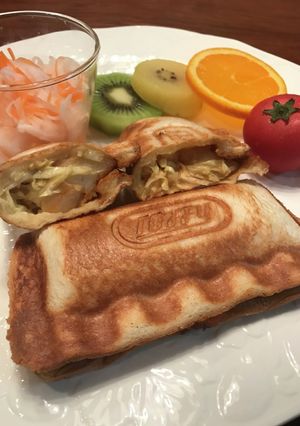 エビカツorコロッケのホットサンド-レシピのメイン写真