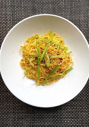 酢醤油ネギ伴麺-レシピのメイン写真