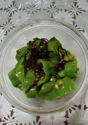 ピーマンの昆布和え-レシピのメイン写真