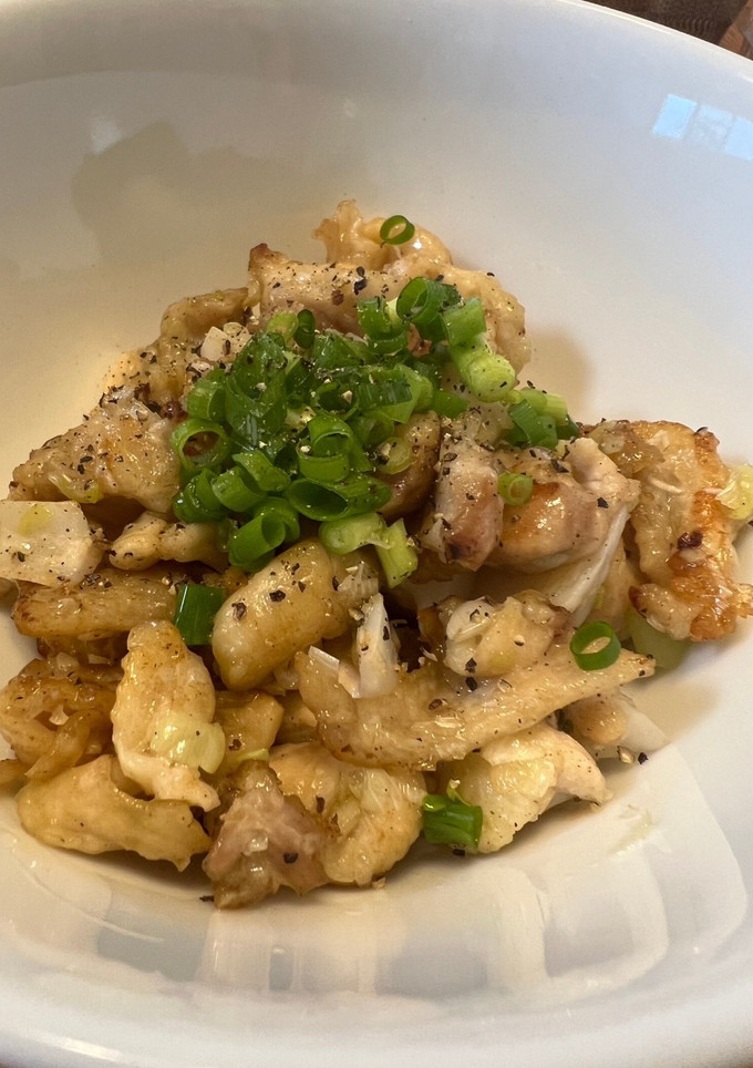 鶏皮焼き！-レシピのメイン写真