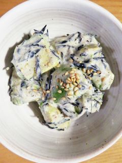 簡単♪アボカドとひじきの白和え♪-レシピのメイン写真