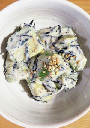 簡単♪アボカドとひじきの白和え♪-レシピのメイン写真