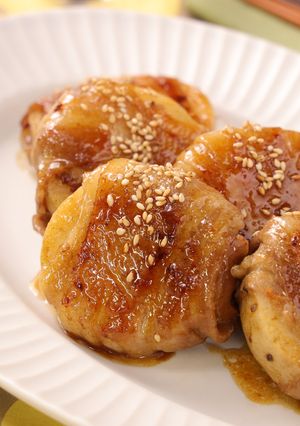 皮ごと食べる⭐︎長芋の肉巻きステーキ-レシピのメイン写真