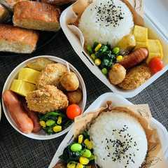 รูปของ 時短でお弁当　