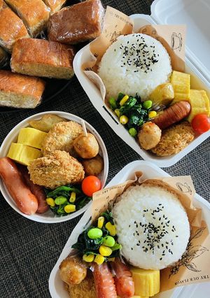 時短でお弁当　-レシピのメイン写真