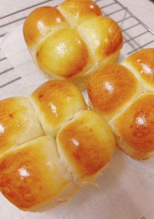 ちぎりパン★牛乳パックの型-レシピのメイン写真
