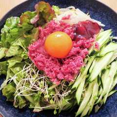 รูปของ コンビーフで♪ユッケビビンバ★