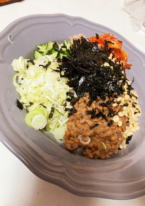 納豆うどーん-レシピのメイン写真