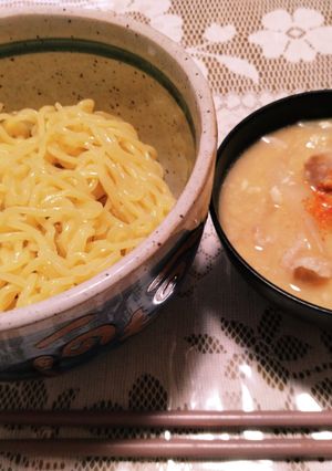 豚汁つけ麺で夏バテ防止-レシピのメイン写真