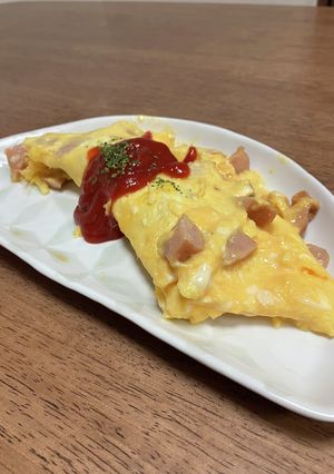 ウインナーたまご(by小3男子)-レシピのメイン写真