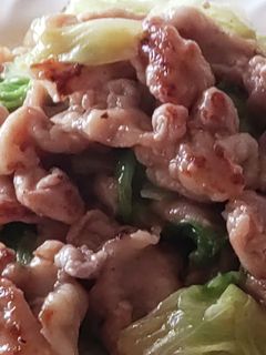 旨★おウチ中華★豚肉とレタス炒め★お弁当-レシピのメイン写真