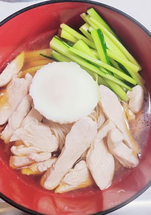 冷やし中華に憧れた素麺(*^^*)-レシピのメイン写真