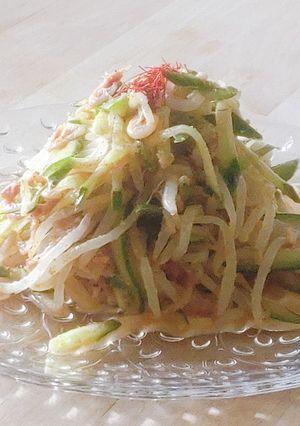 昭和の給食★もやしきゅうり&桜えび入り-レシピのメイン写真