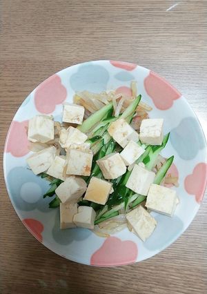 豆腐サラダ～ケチャップ味～-レシピのメイン写真