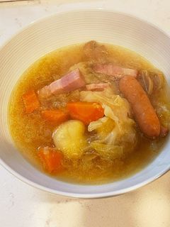 圧力鍋で時短 身体温まる簡単ポトフ-レシピのメイン写真
