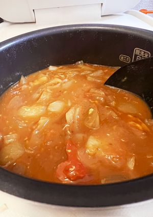 1歳児も爆食！炊飯器で手抜き無水カレー-レシピのメイン写真